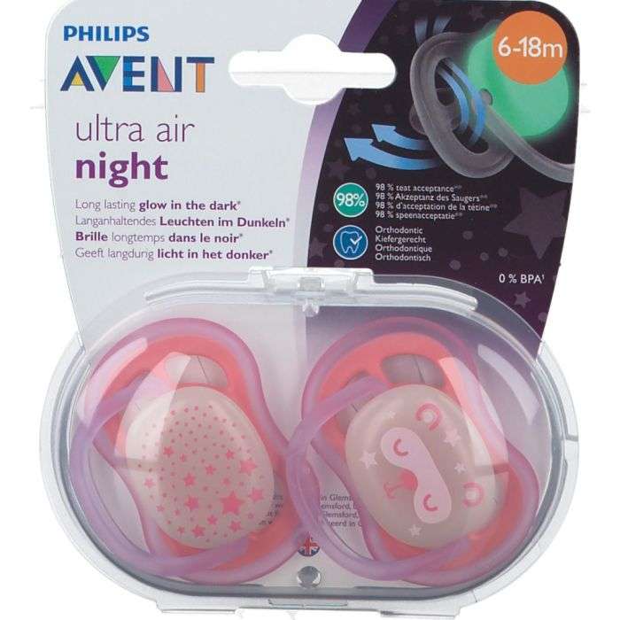 Sucette Ultra Air Sucettes 0-6 Mois - Avent-philips 