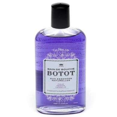 BOTOT Bain de bouche aux essences naturels (Figue, menthe et cannelle) BOTOT Bain de bouche aux essences naturels (Figue, menthe et cannelle)