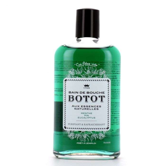 BOTOT Bain de bouche menthe, pin eucalyptus  BOTOT Bain de bouche menthe, pin eucalyptus