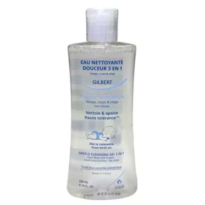 Gilbert Eau Nettoyante Douceur 3en1 Bebe 200ml