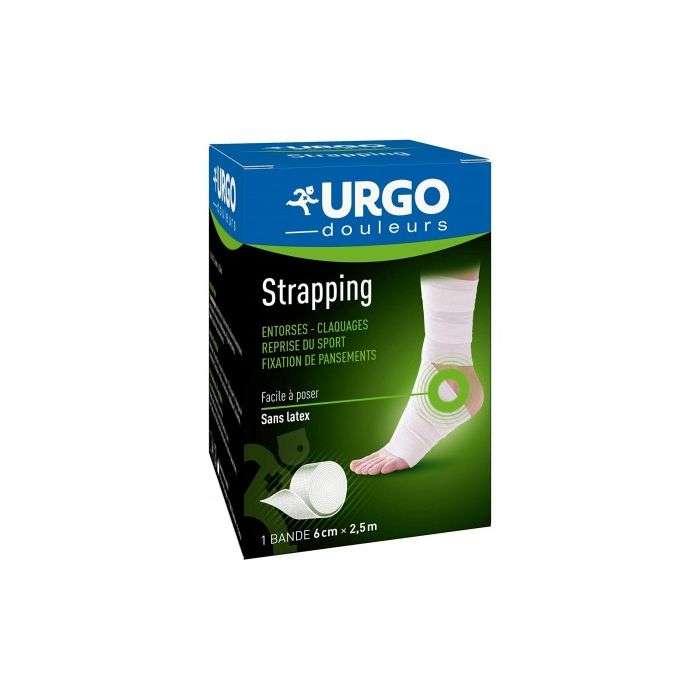 URGO STRAPPING 2.5M6CM URGO STRAPPING 2.5M6CM