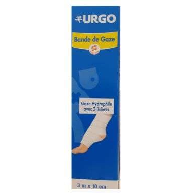 URGO bonde de gaze 3m10cm URGO bonde de gaze 3m10cm