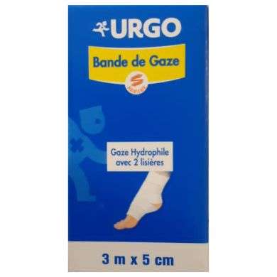 URGO bonde de gaze 3m5cm URGO bonde de gaze 3m5cm
