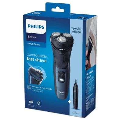 PHILIPS shaver 3000 comfortable fast shave PHILIPS shaver 3000 comfortable fast shave