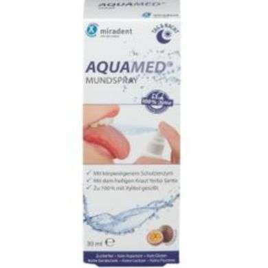 MIRADENT Aquamed Mundspray : Spray buccal pour la production de salive (30 ml) MIRADENT Aquamed Mundspray : Spray buccal pour la production de salive (30 ml)