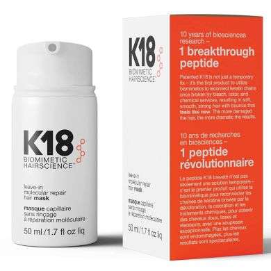 K18 leave in hair masque 50ml