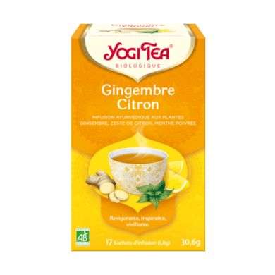 YOGI THEA Gingembre Citron YOGI THEA Gingembre Citron