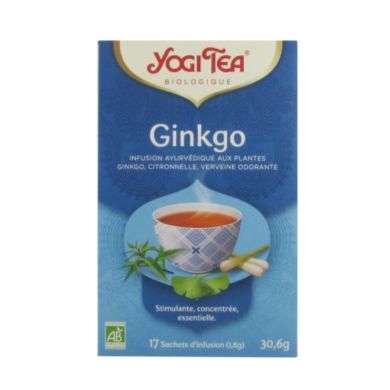 YOGI THEA Ginkgo Bio 17 Sachets YOGI THEA Ginkgo Bio 17 Sachets