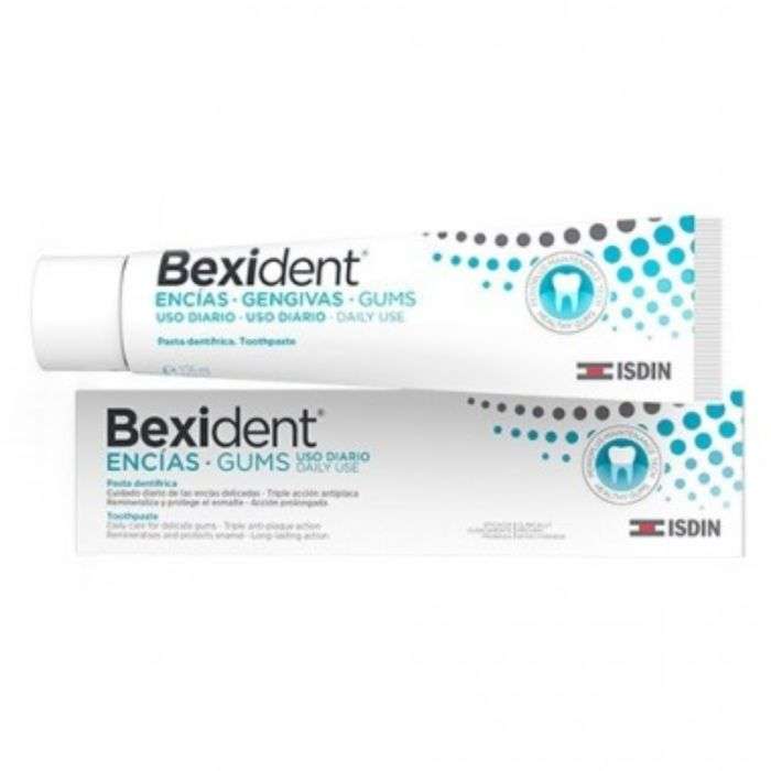 ISDIN bexident Gengivas gums gel dentifrice daily use ISDIN bexident Gengivas gums gel dentifrice daily use