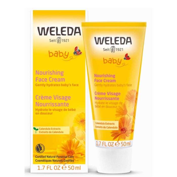 WELEDA Baby Nourishing Face Cream Calendula 50mL WELEDA Baby Nourishing Face Cream Calendula 50mL