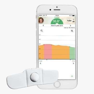 TUCKY Smart wearable thermometer TUCKY Smart wearable thermometer