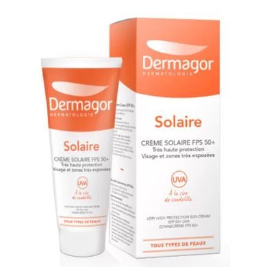 Dermagor crème solaire FPS 50+ UVA 40 ml Dermagor crème solaire FPS 50+ UVA 40 ml