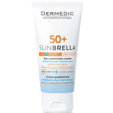 DERMEDIC SUNBRELLA 50+ sensitive skin 50ml DERMEDIC SUNBRELLA 50+ sensitive skin 50ml