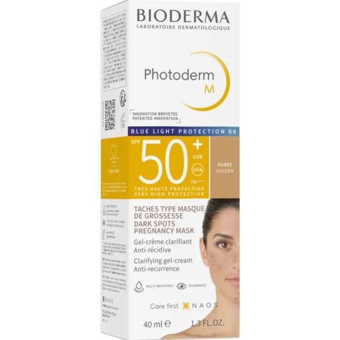 Bioderma Photoderm M Crème teintée protectriceBLEU LIGHTdorée SPF50+ (40 ml) Bioderma Photoderm M Crème teintée protectriceBLEU LIGHTdorée SPF50+ (40 ml)