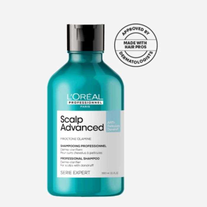 L'OREAL PROFESSIONNEL scalp advance shampooing dermo-clarifiant 300ml L'OREAL PROFESSIONNEL scalp advance shampooing dermo-clarifiant 300ml