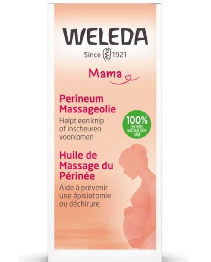 Weleda : Huile de massage ventre de bébé Weleda
