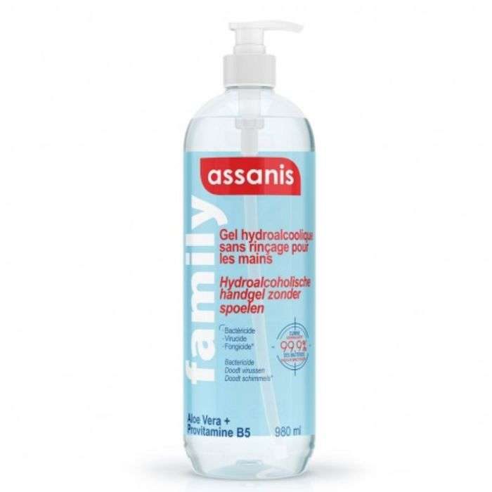 ASSANIS Gel antibacterien 980 ml ASSANIS Gel antibacterien 980 ml