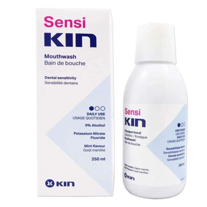 KIN SENSI Bain de bouche 250ml KIN SENSI Bain de bouche 250ml