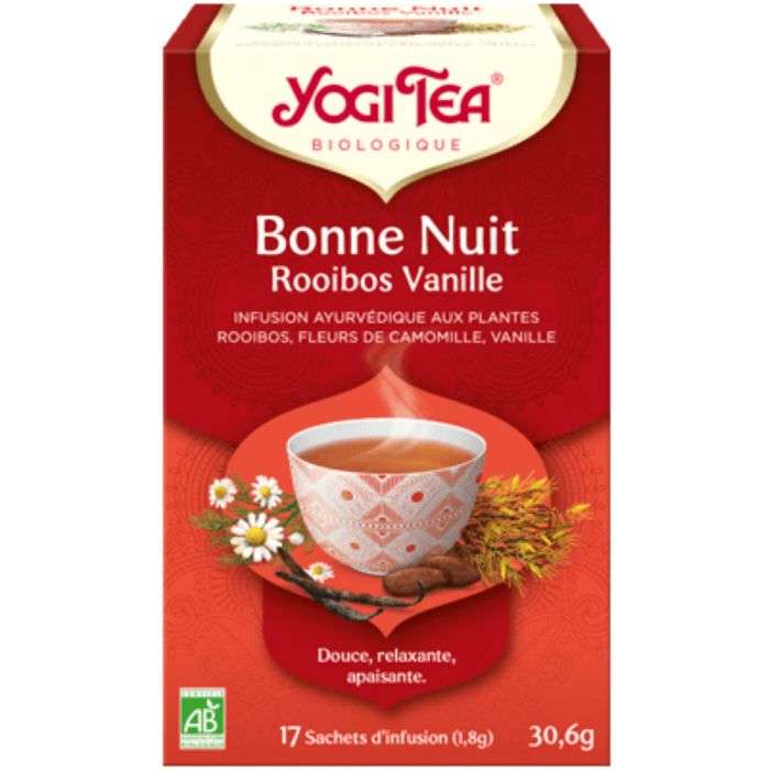 YOGI TEA Bonne nuit Rooibos vanille YOGI TEA Bonne nuit Rooibos vanille