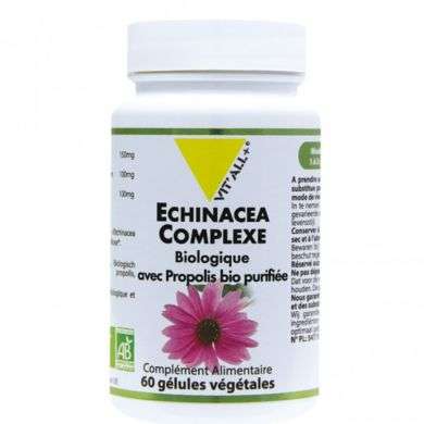VIT'ALL Echinacea complexe 60gelules VIT'ALL Echinacea complexe 60gelules