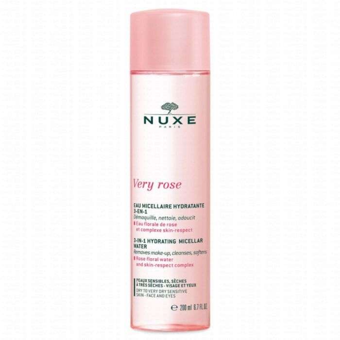 NUXE very rose eau micellaire hydratante 200ml NUXE very rose eau micellaire hydratante 200ml