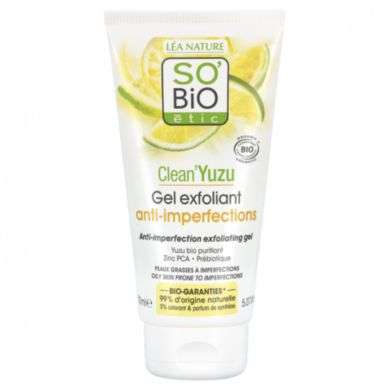 SO BIO Clean yuzu gel exfoliant