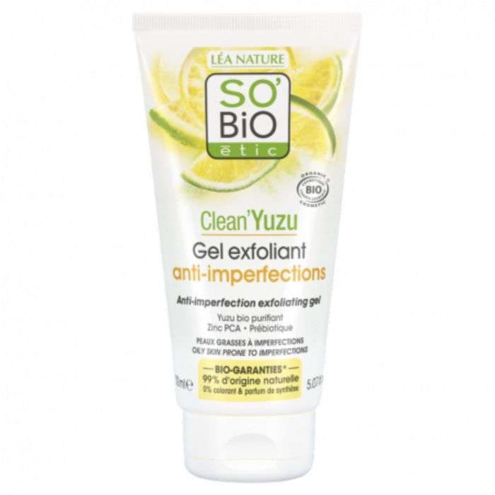 SO BIO Clean yuzu gel exfoliant SO BIO Clean yuzu gel exfoliant