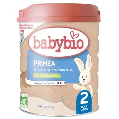 BABYBIO Primes 2 de 6 a 12 mois BABYBIO Primes 2 de 6 a 12 mois