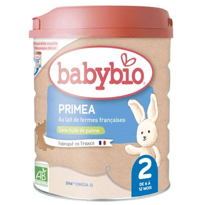 BABYBIO Primes 2 de 6 a 12 mois BABYBIO Primes 2 de 6 a 12 mois