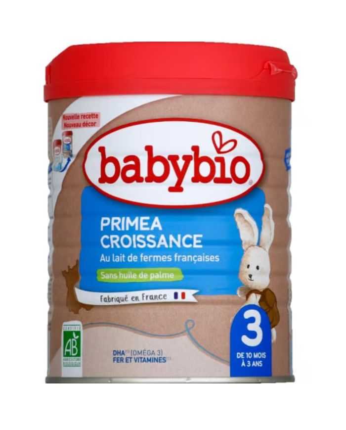 BABYBIO Caprea 3 lait de croissance au lait de chèvre en poudre