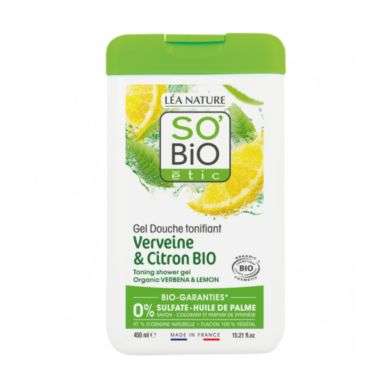 SO BIO GEL DOUCHE VERVEINE CITRON 450ML SO BIO GEL DOUCHE VERVEINE CITRON 450ML