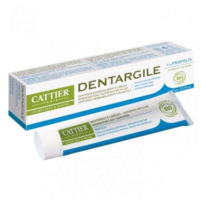 CATTIER Dentargile A La Propolis Bio 75ml Dentifrice CATTIER Dentargile A La Propolis Bio 75ml Dentifrice