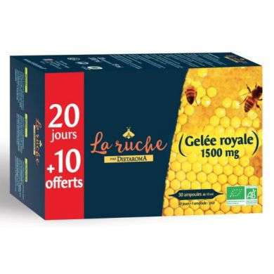 DIETAROMA LA RUCHE GELEE ROYALE Bio 1500 mg