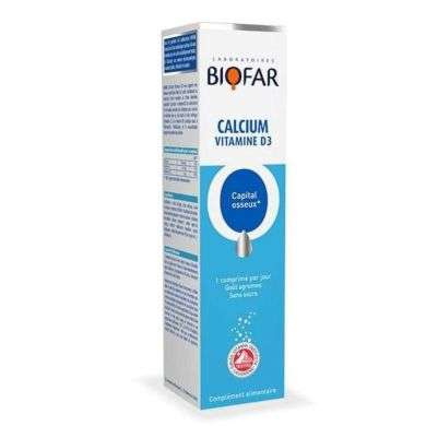 BIOFAR Calcium vitamine D3/20 CPS BIOFAR Calcium vitamine D3/20 CPS