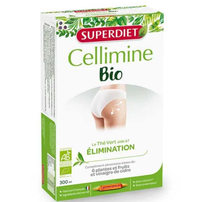 SUPER DIET CELLIMINE BIO 20 AMPOULES DE 15 ML SUPER DIET CELLIMINE BIO 20 AMPOULES DE 15 ML