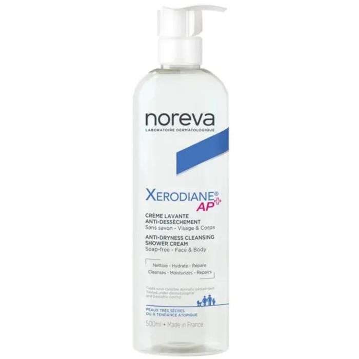 NOREVA XERODIANE AP+CRÈME LAVANTE ANTI-DESSÈCHEMENT 500 ml  NOREVA XERODIANE AP+CRÈME LAVANTE ANTI-DESSÈCHEMENT 500 ml