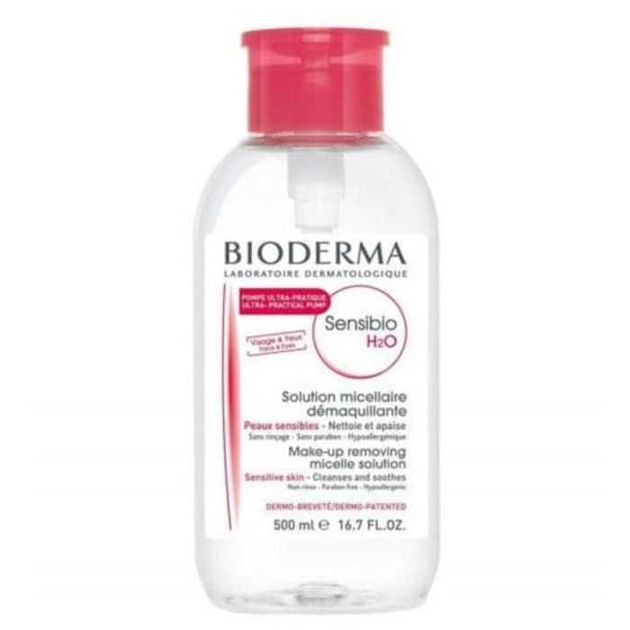 BIODERMA SENSIBIO H2O 500ML POMPE INVERSÉE BIODERMA SENSIBIO H2O 500ML POMPE INVERSÉE