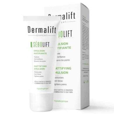 DERMALIFT sebolift emulsion matifiante peaux grasses 40ml DERMALIFT sebolift emulsion matifiante peaux grasses 40ml