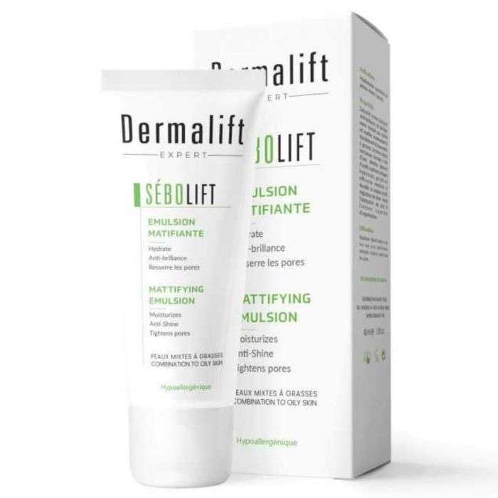DERMALIFT sebolift emulsion matifiante peaux grasses 40ml DERMALIFT sebolift emulsion matifiante peaux grasses 40ml