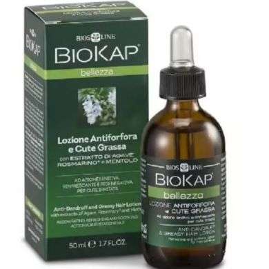 BIOKAP Lotion anti-pelliculaire et cuir chevelu gras 50ml BIOKAP Lotion anti-pelliculaire et cuir chevelu gras 50ml