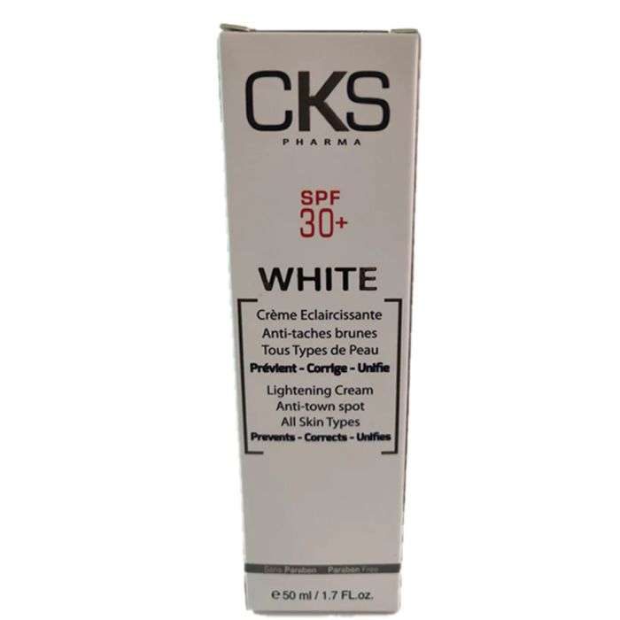 Cks White Crème éclaircissante SPF30/50ml Cks White Crème éclaircissante SPF30/50ml