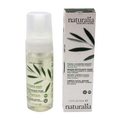 Naturalia Mousse nettoyante visage anti-âge et rafraîchissante pour peaux sensibles 150 ml Naturalia Mousse nettoyante visage anti-âge et rafraîchissante pour peaux sensibles 150 ml
