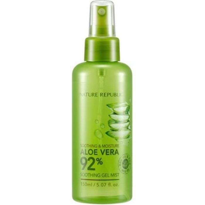 NATURE REPUBLICSoothing & Moisture Aloe Vera 92% Soothing Gel Mist / 150 ML NATURE REPUBLICSoothing & Moisture Aloe Vera 92% Soothing Gel Mist / 150 ML