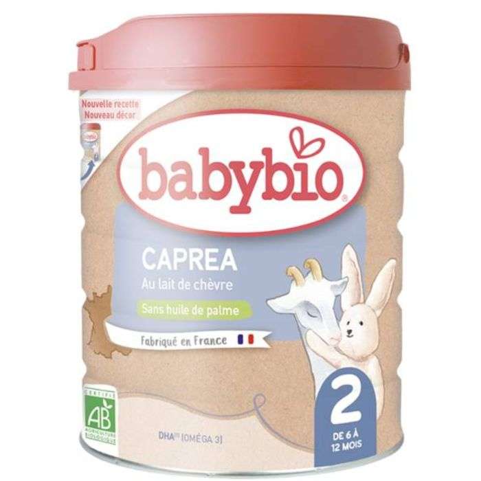 BABYBIO CAPREA 2 DE 6 a 12 mois BABYBIO CAPREA 2 DE 6 a 12 mois