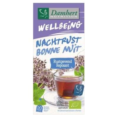 DAMHERT Wellbeing bonne nuit 20 sachet  DAMHERT Wellbeing bonne nuit 20 sachet