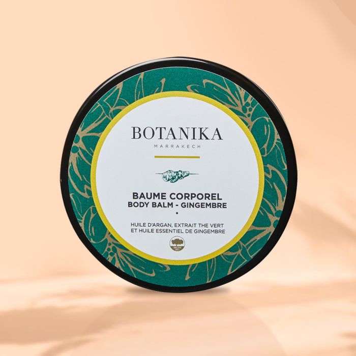 BOTANIKA Baume corporel gingembre 200ml BOTANIKA Baume corporel gingembre 200ml