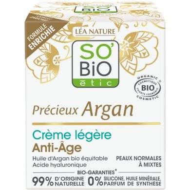 SO BIOCrème légère anti age jour SO BIOCrème légère anti age jour