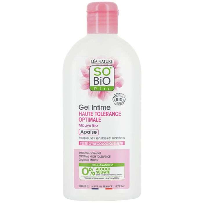 So Bio Gel Intime Haute Tolérance Optimale 200Ml So Bio Gel Intime Haute Tolérance Optimale 200Ml