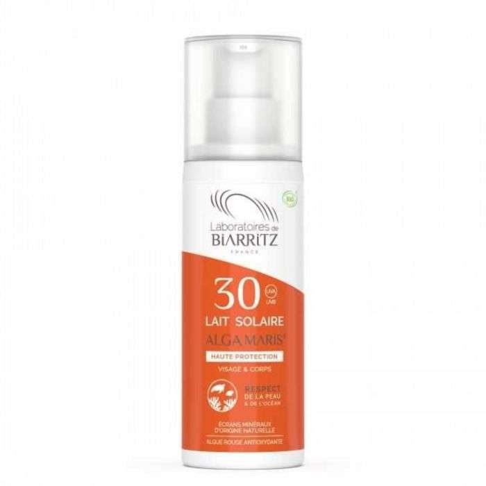 BIARRITZ ALGAMARIS Lait solaire SPF30 certifié Bio BIARRITZ ALGAMARIS Lait solaire SPF30 certifié Bio