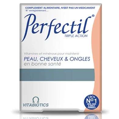 PERFECTIL Triple action Peau, cheveux & Ongles 30 comprimes PERFECTIL Triple action Peau, cheveux & Ongles 30 comprimes